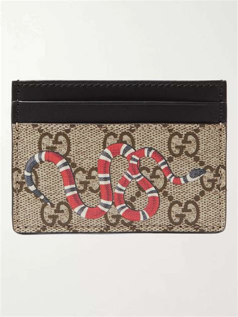 gucci butterfly card holder|Gucci card holder men's selfridges.